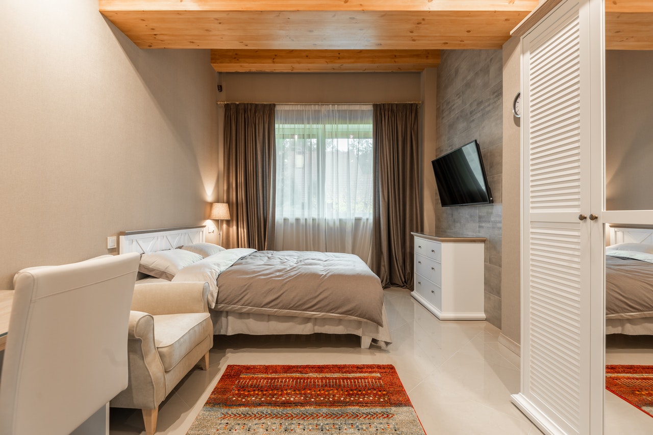 interior shot with neutral theme