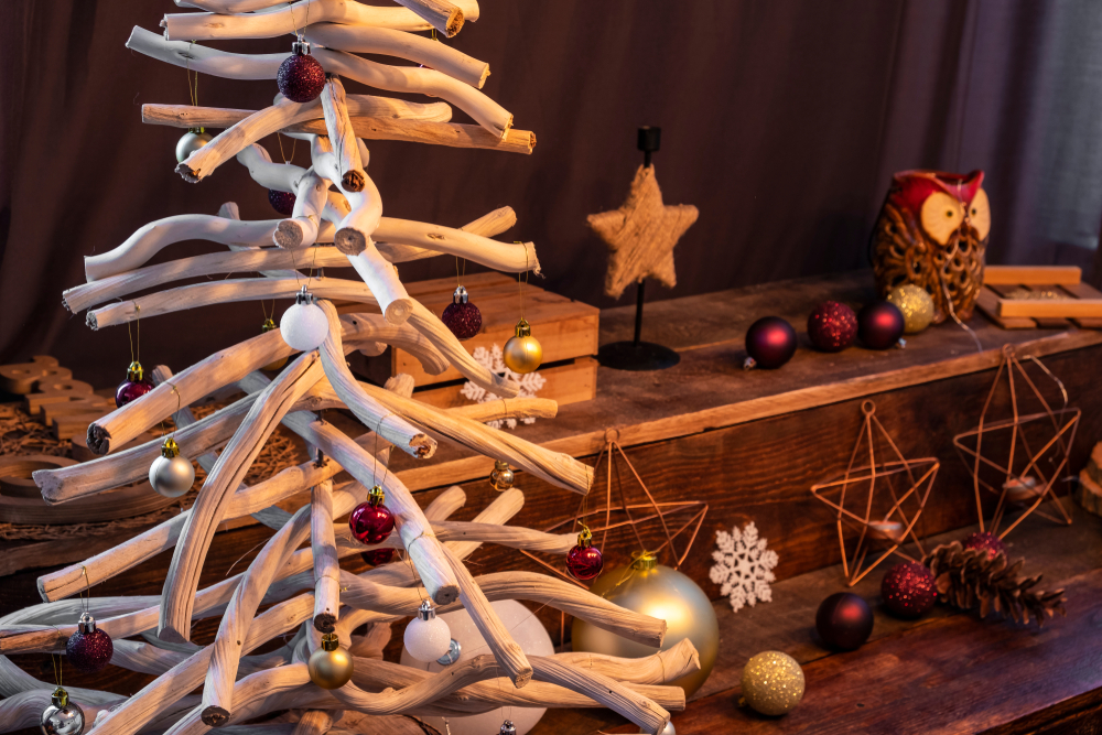 driftwood christmas tree