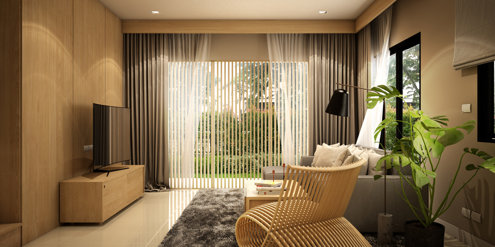 Interior,Design,modern,Living,Area,And,Dining,Area,With,Table,wood,Floor