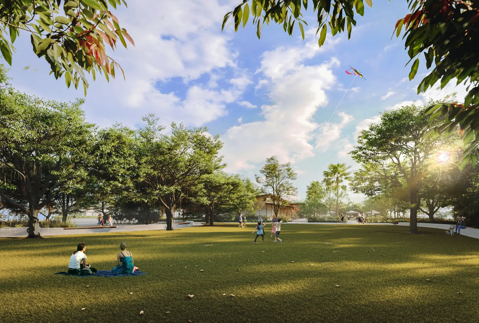 Cinematic with People