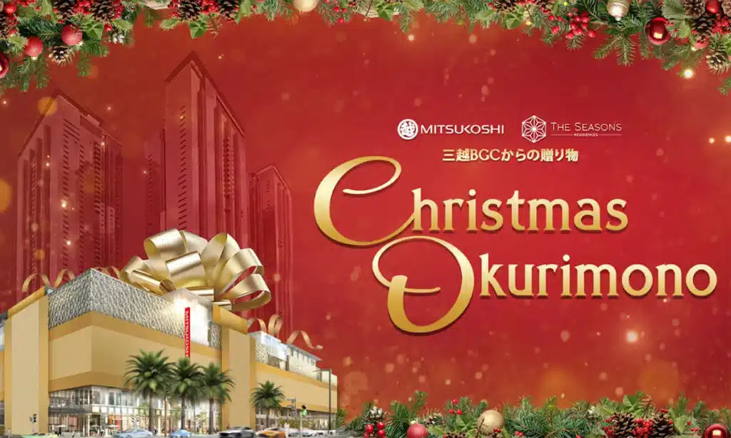 Celebrate a Japanese-inspired Christmas at The Seasons Residences and MITSUKOSHI BGC