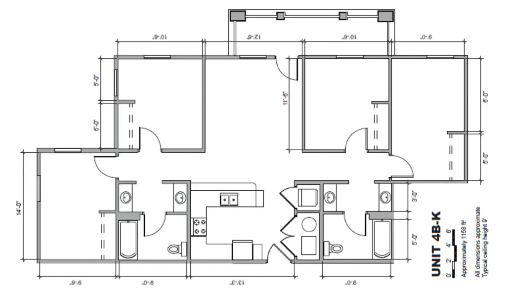 Hybrid floor plan