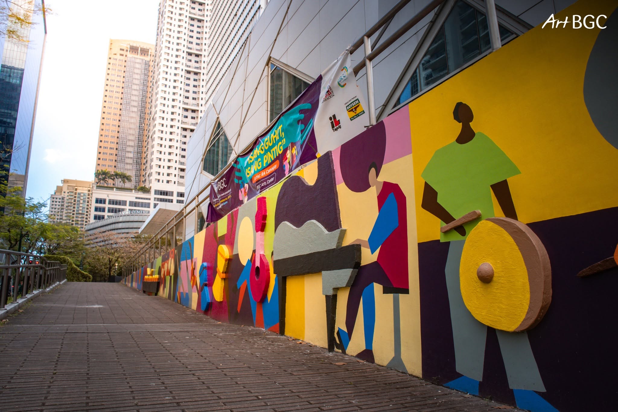 BGC Art installations