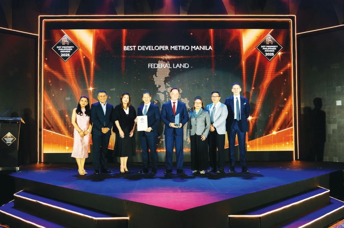 Celebrating Excellence: Federal Land wins big at the Dot Property Philippines Awards 2025