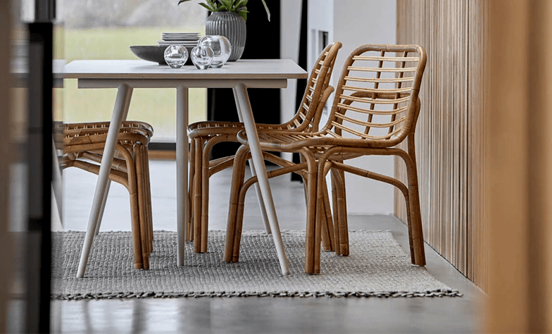 [Modern Rattan Dining Chairs
