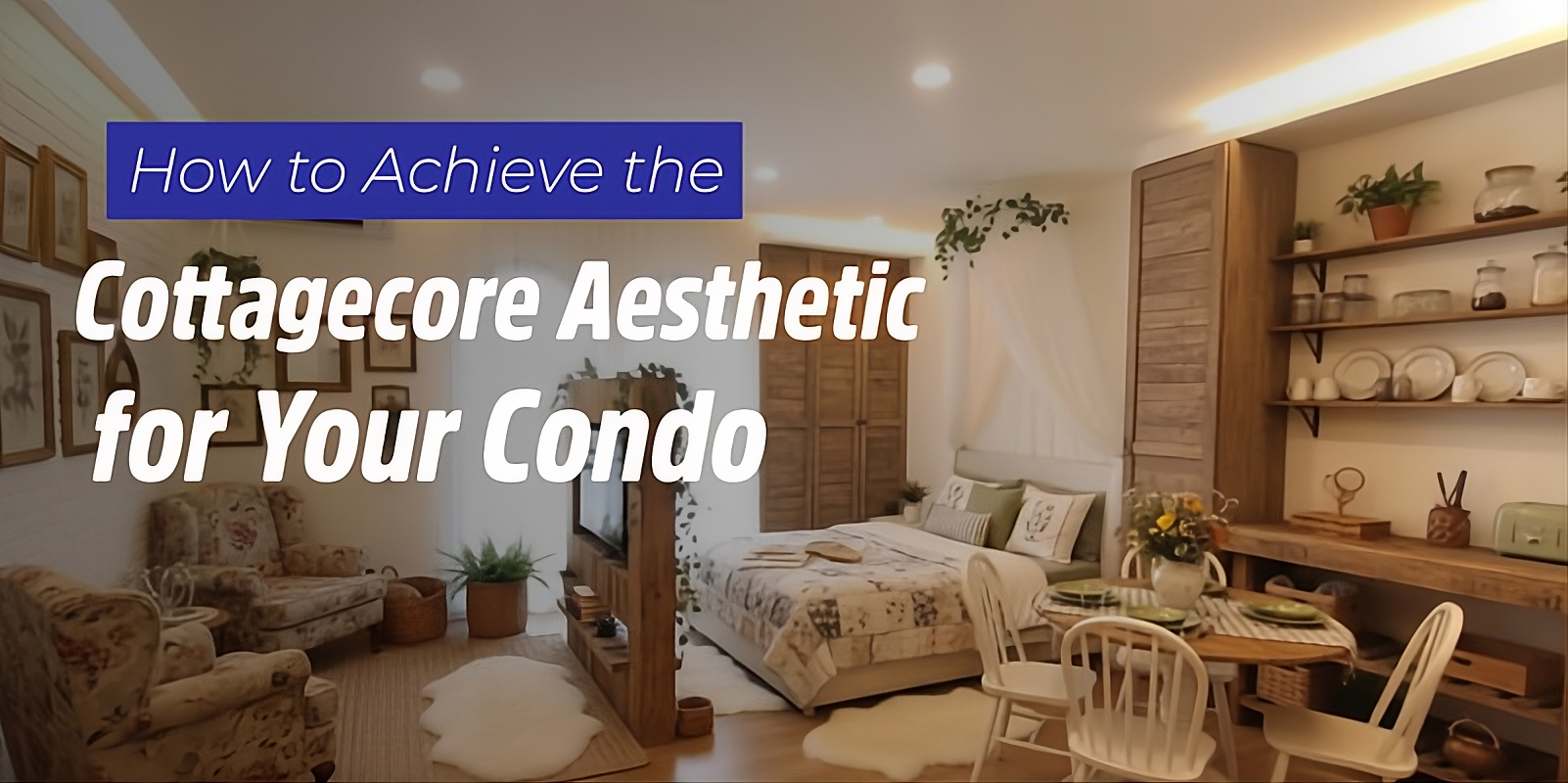 How to Achieve the Cottagecore Aesthetic for Your Condo