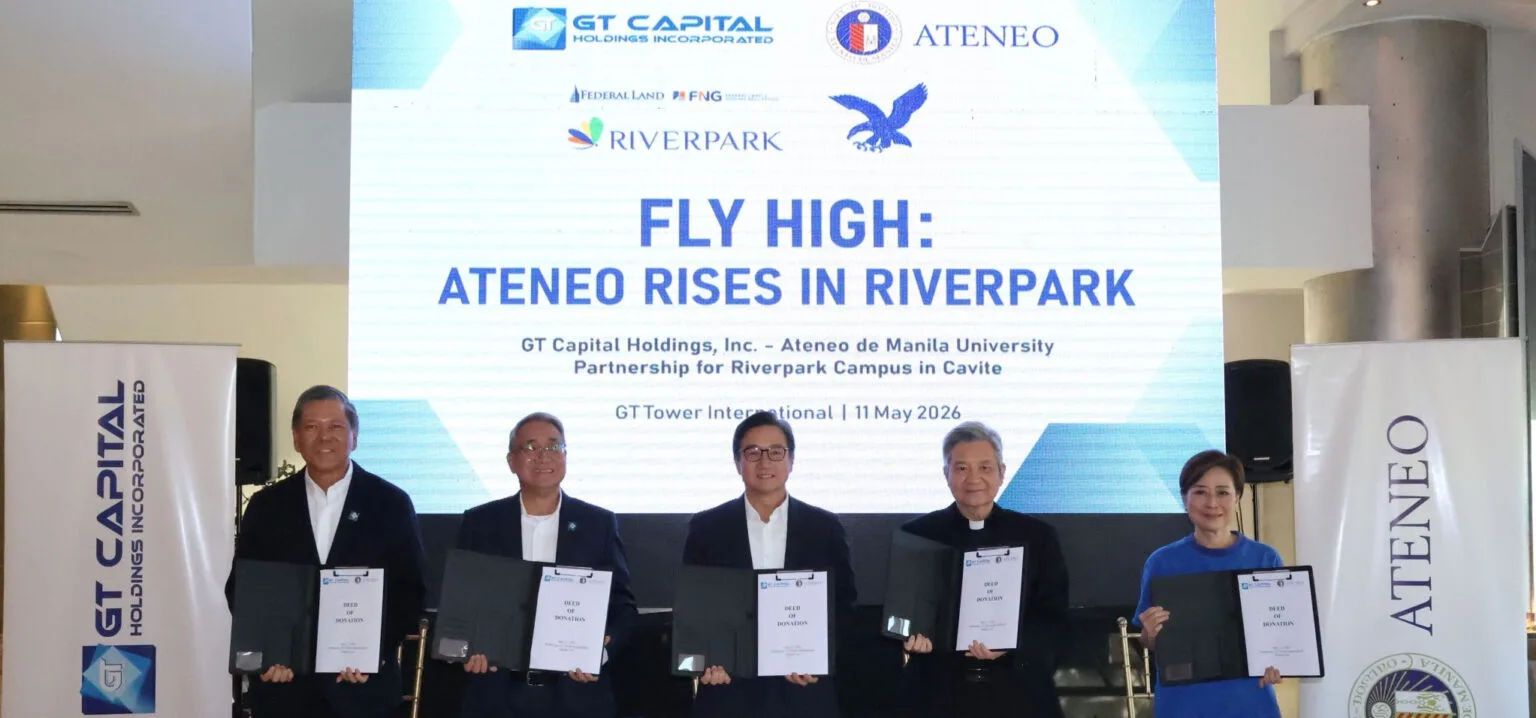 GT Capital Donates 15-hectare Land for New Ateneo de Manila Campus in Cavite