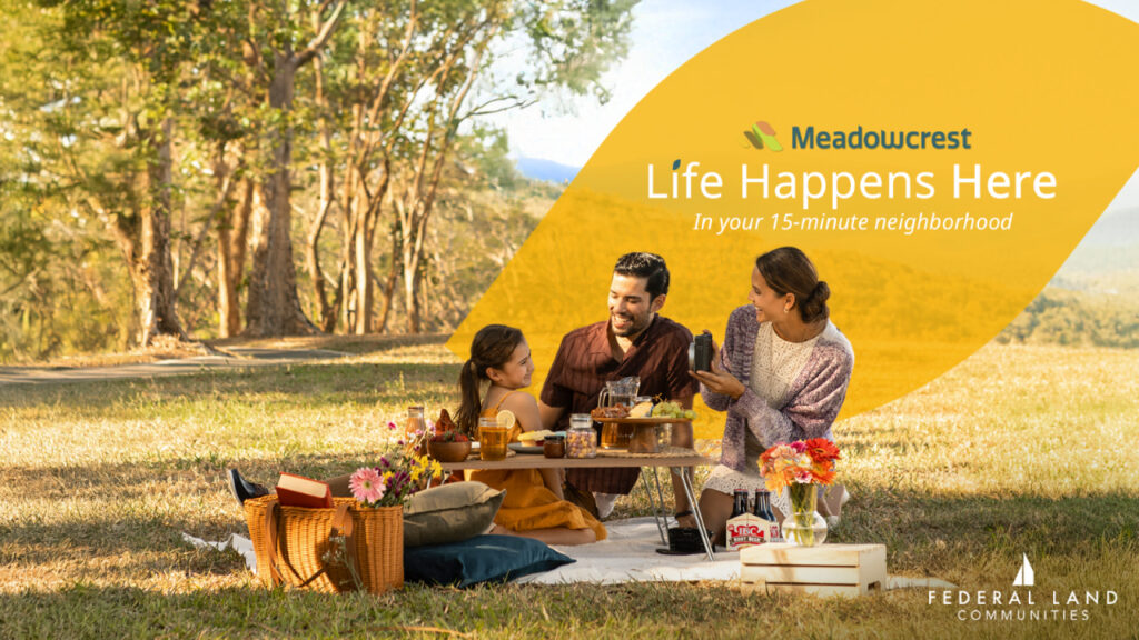 Life Happens Here in Meadowcrest’s 15-Minute Walkable Community