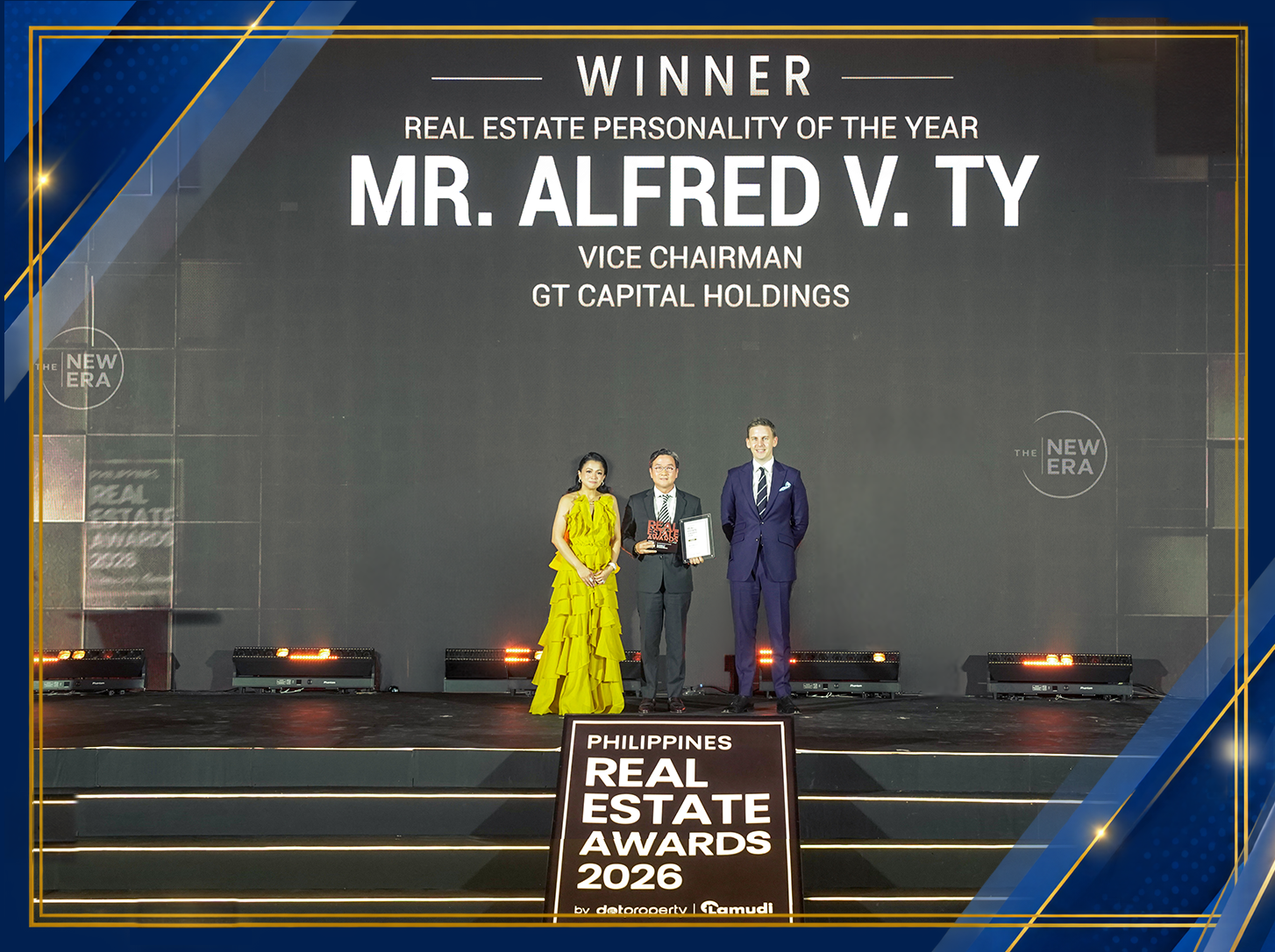 Alfred V. Ty as Real Estate Personality of the Year