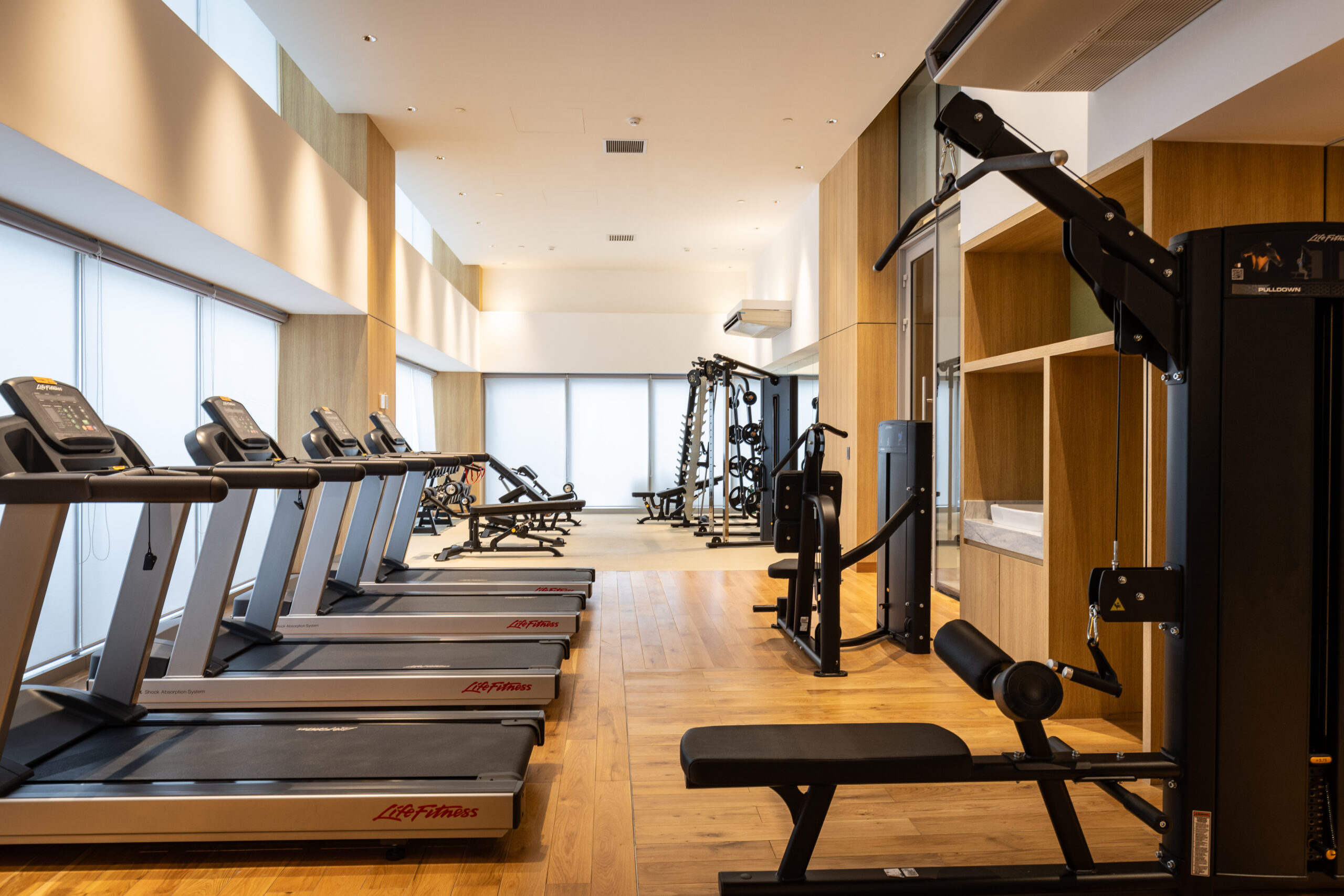 Fitness Gym at Aki Tower (Actual Photo)