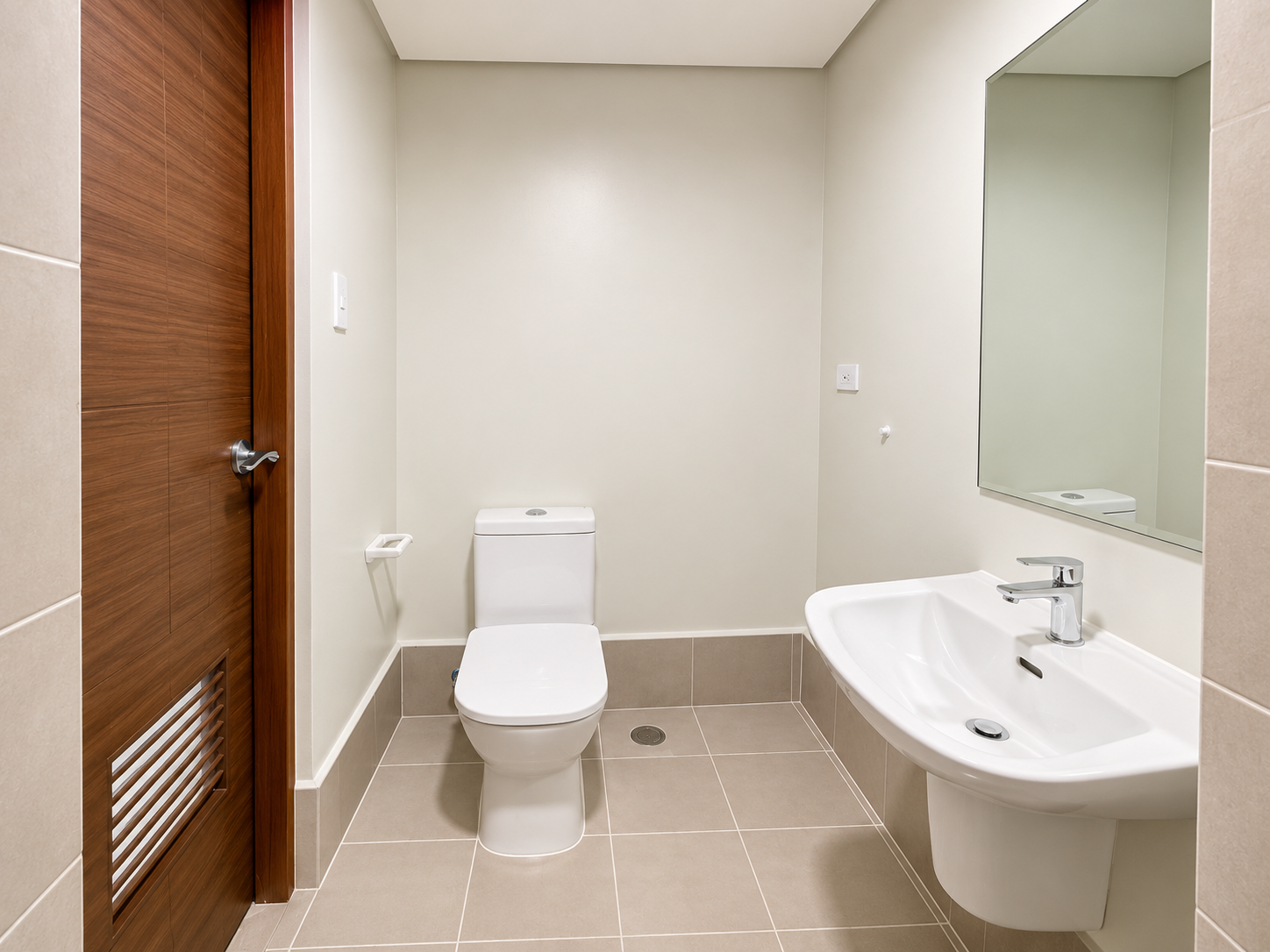 Modern Minimalist Bathroom Interior