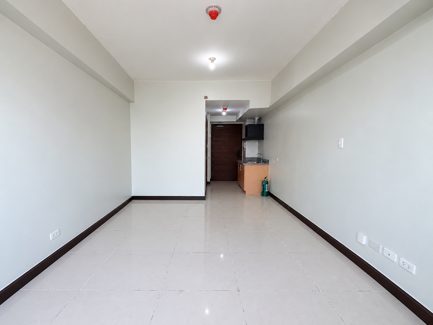 Wide-Angle Empty Studio Interior