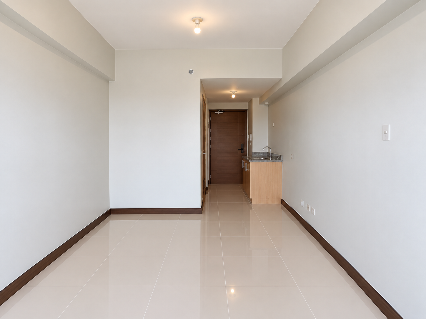 Minimalist Empty Apartment Interior