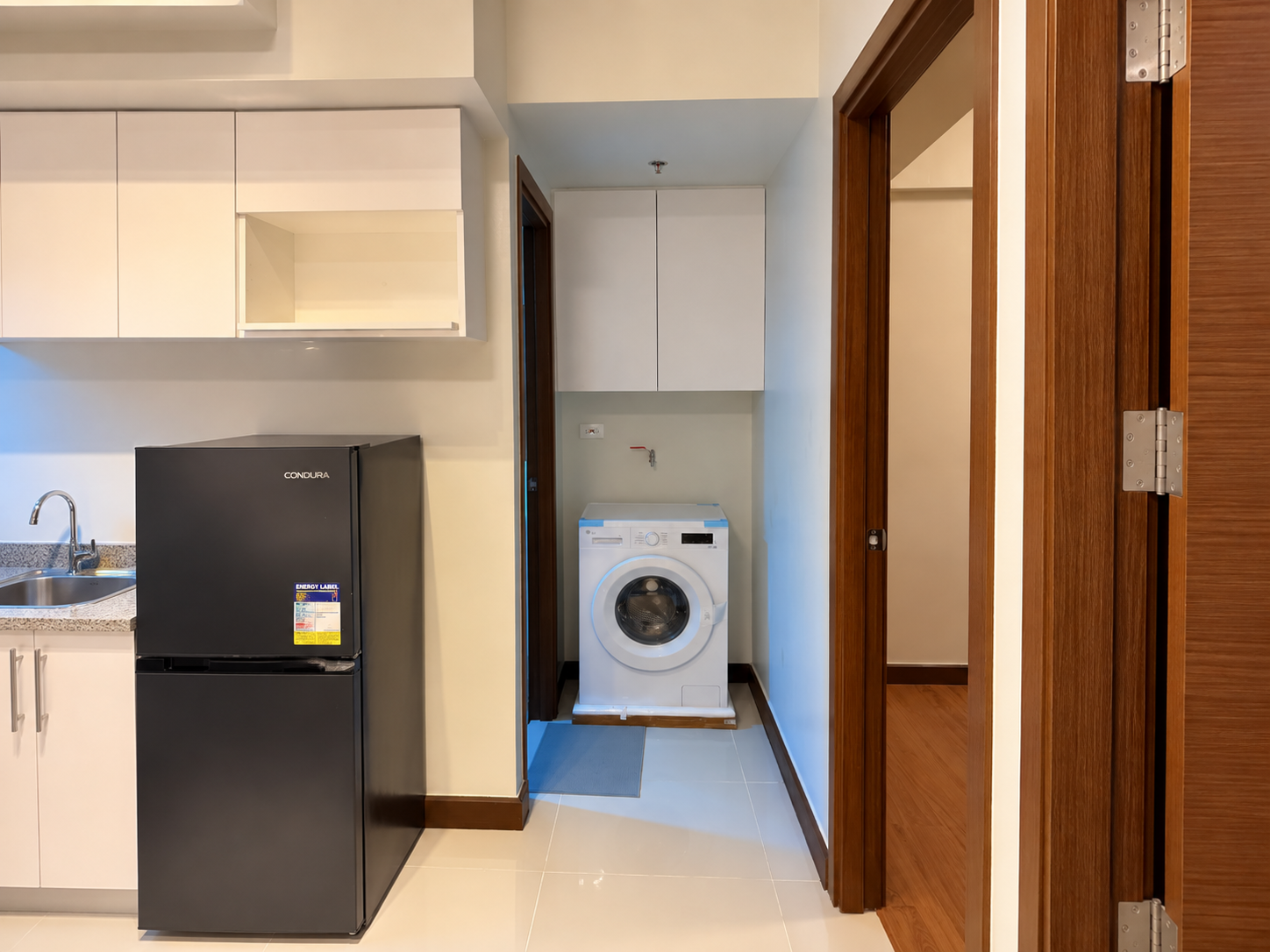 Modern Kitchen and Laundry Nook