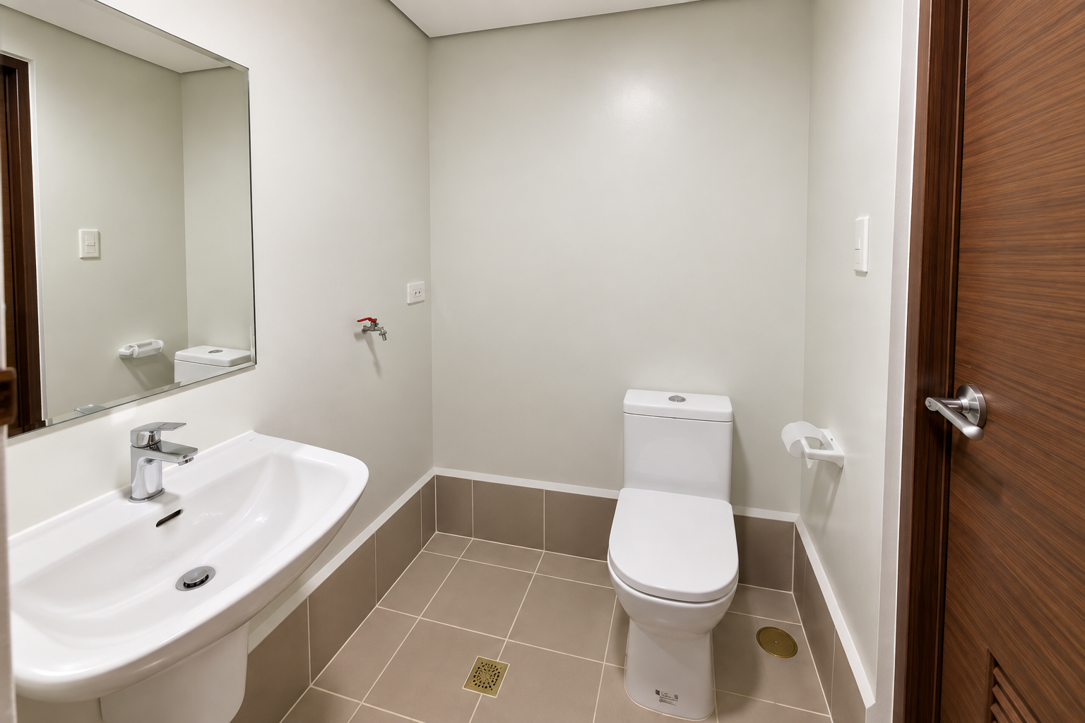 Modern Minimalist Bathroom Interior