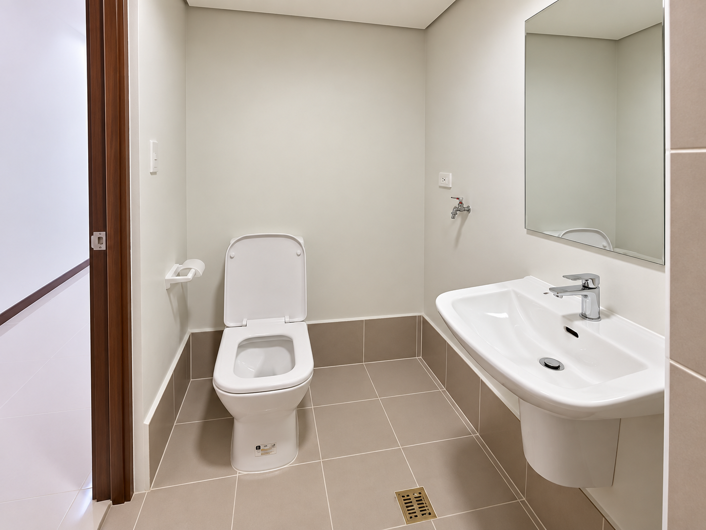 Modern Minimalist Bathroom Interior