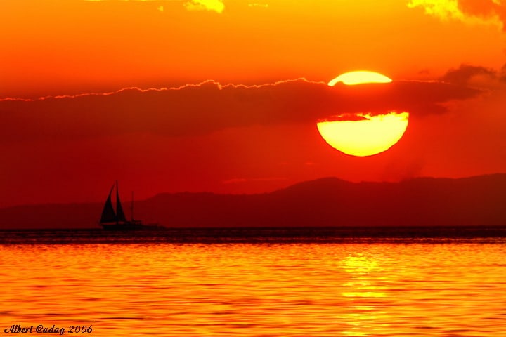 manila bay sunset