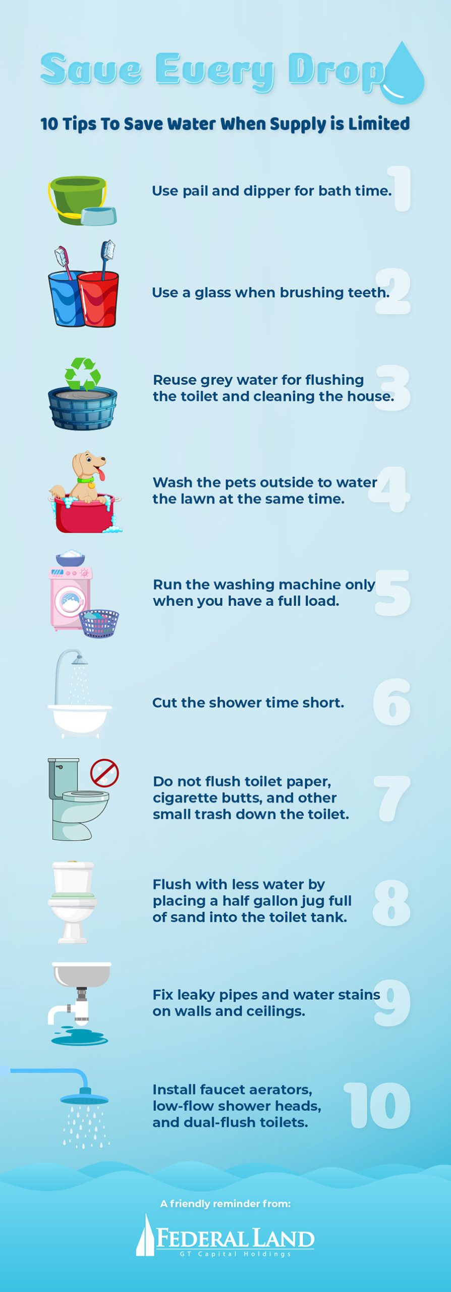 The Shower Bucket - 9 Ways to Save Water