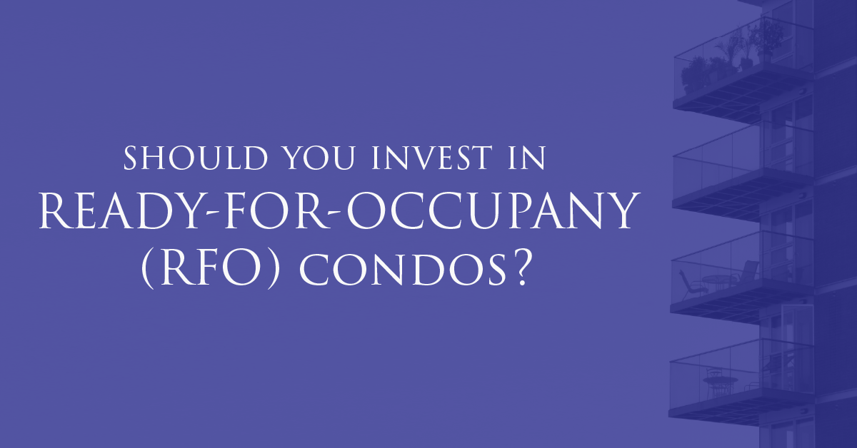 Should You Invest in RFO Condos