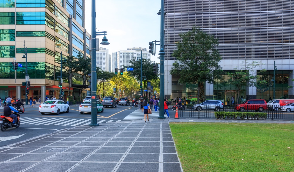 Street view of Bonifacio High Street