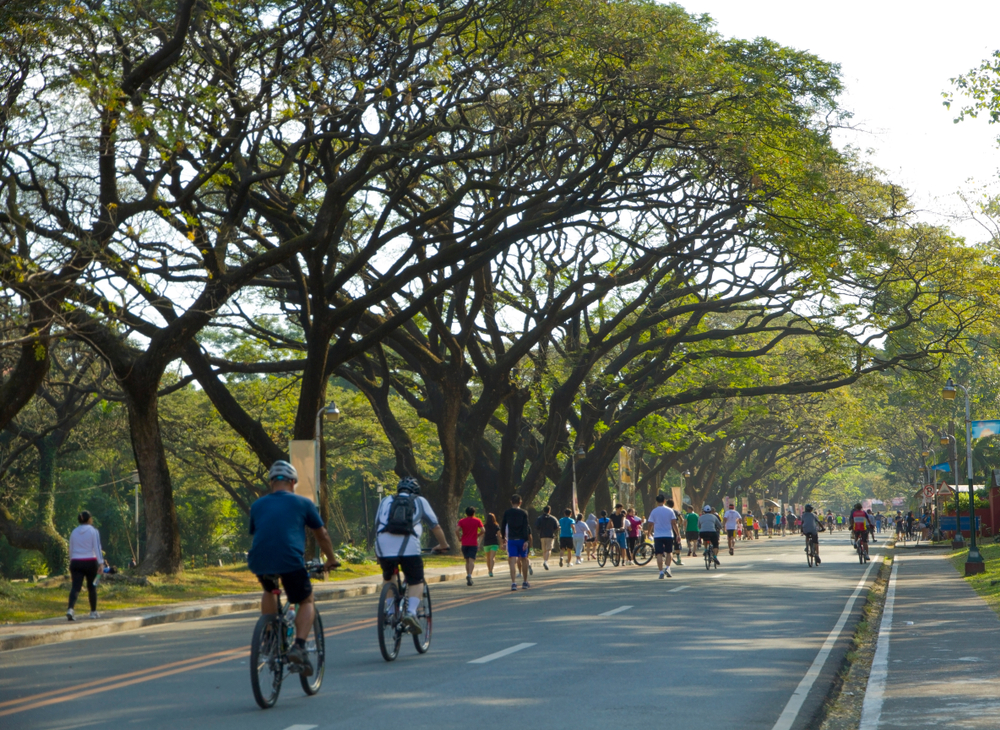 a street in diliman quezon city