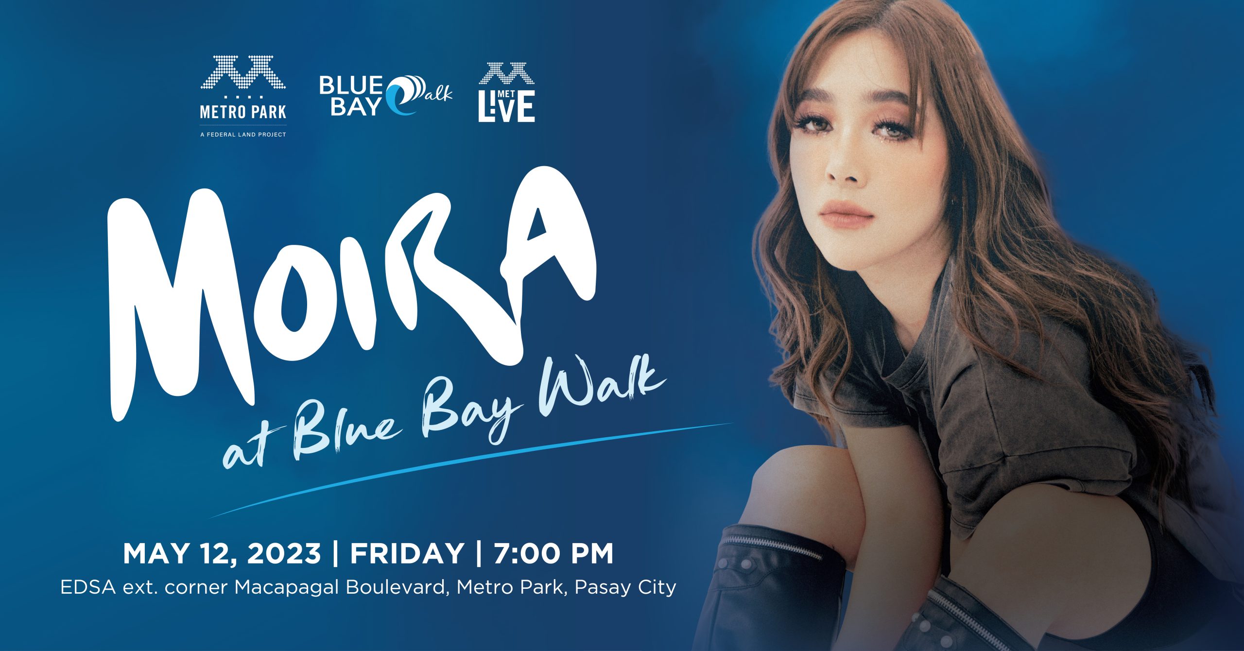 Moira Live Concert at Blue Bay Walk on May 12 Federal Land, Inc.