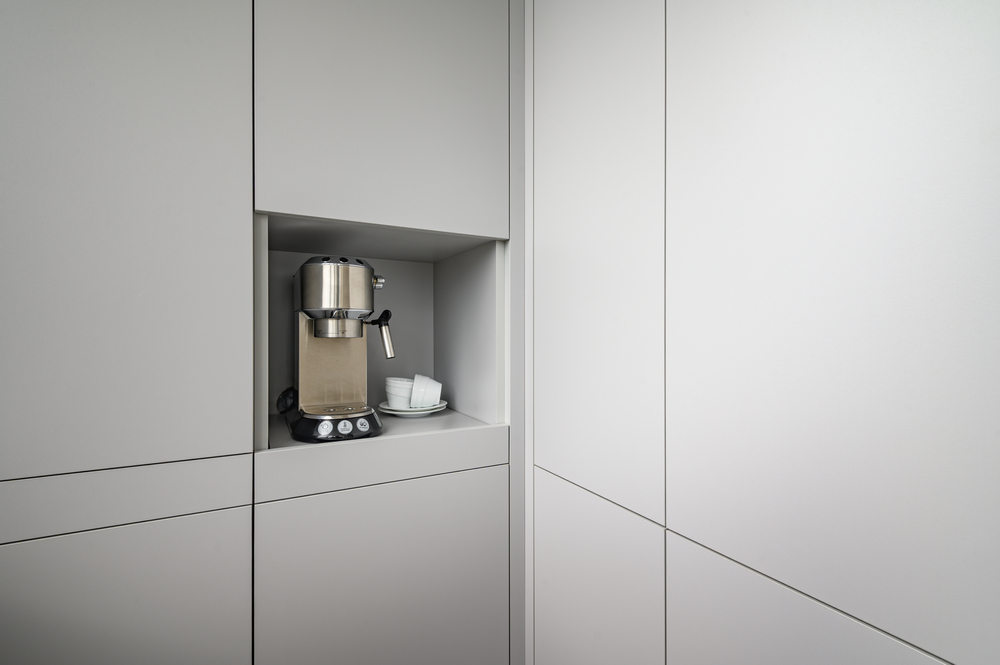 hidden coffee maker